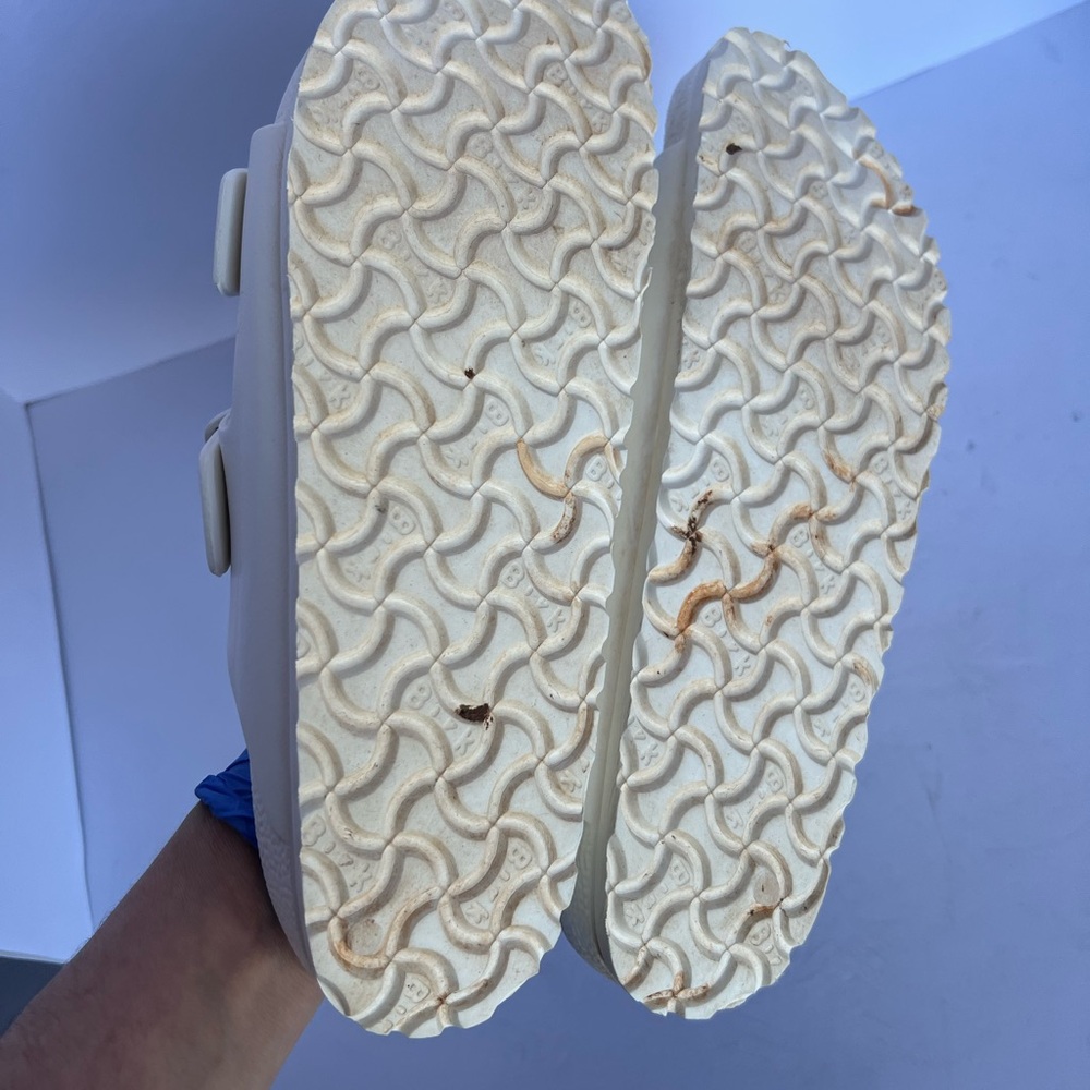 Birkenstock  White Double Strap EVA Sandals - Picture 6 of 6